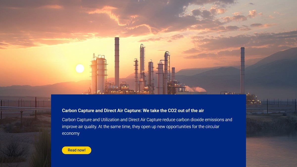 Carbon Capture and Direct Air Capture: We take the CO2 out of the air